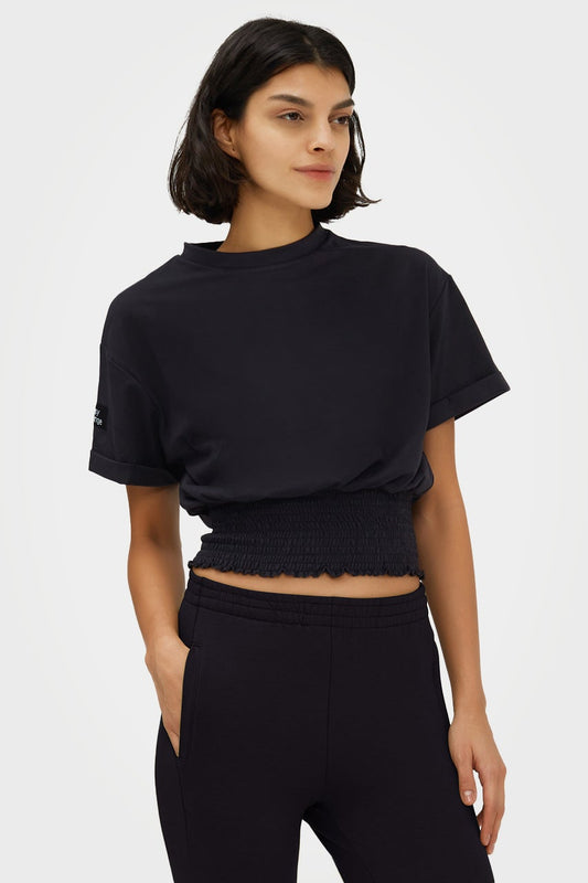 T-shirt court écoresponsable pour femmes