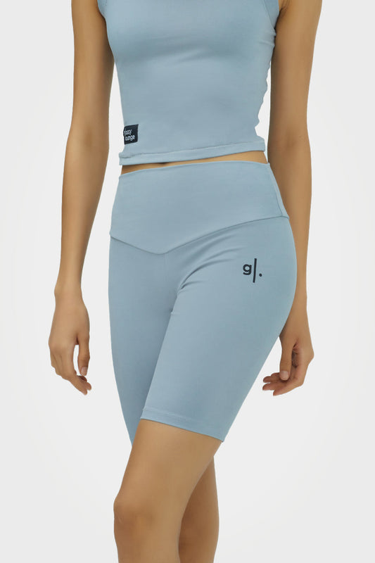 Short cycliste taille haute écoresponsable pour femmes
