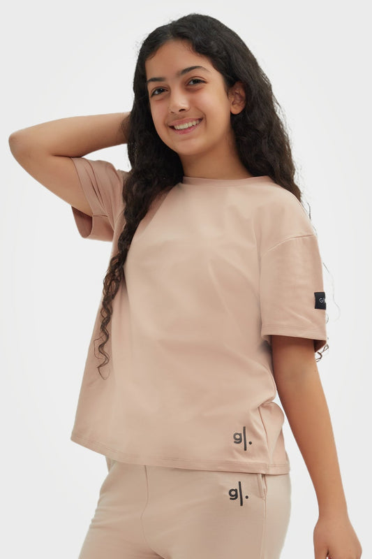 T-shirt oversize écoresponsable pour filles