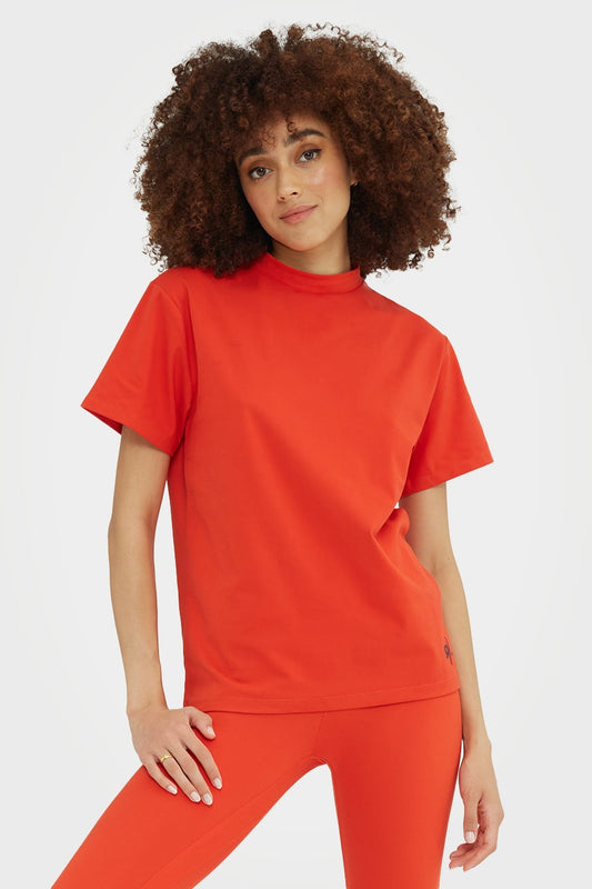 T-shirt éco-responsable pour femme, coupe classique
