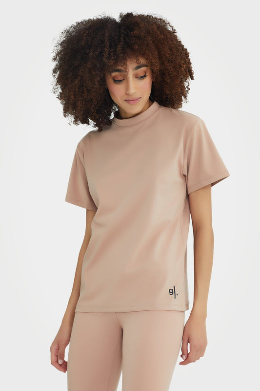 T-shirt éco-responsable pour femme, coupe classique