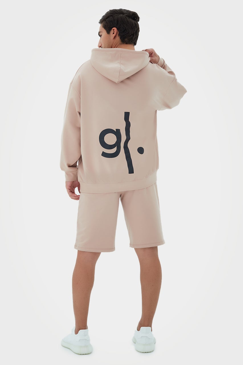 Sweat à capuche oversize pour homme en bambou bio