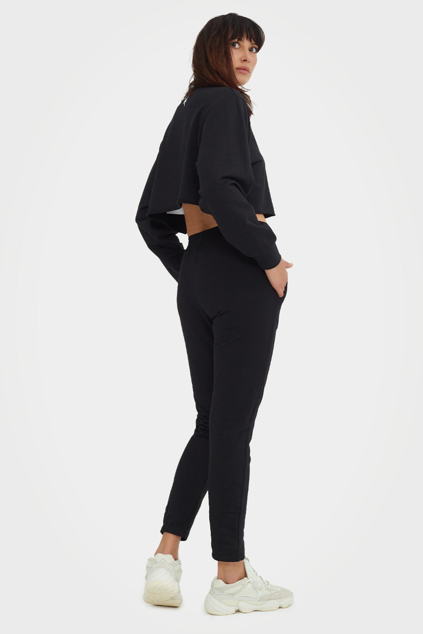 Pantalon de jogging moulant en bambou bio pour femmes