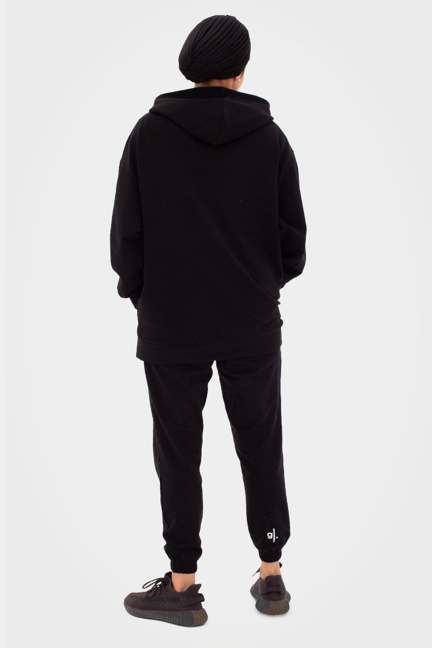 Sweat à capuche oversize en bambou bio pour femme
