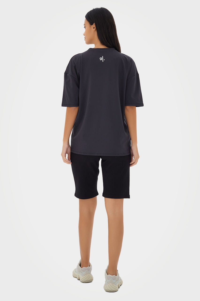 T-shirt oversize pour femmes, écoresponsable et adapté à toutes les morphologies