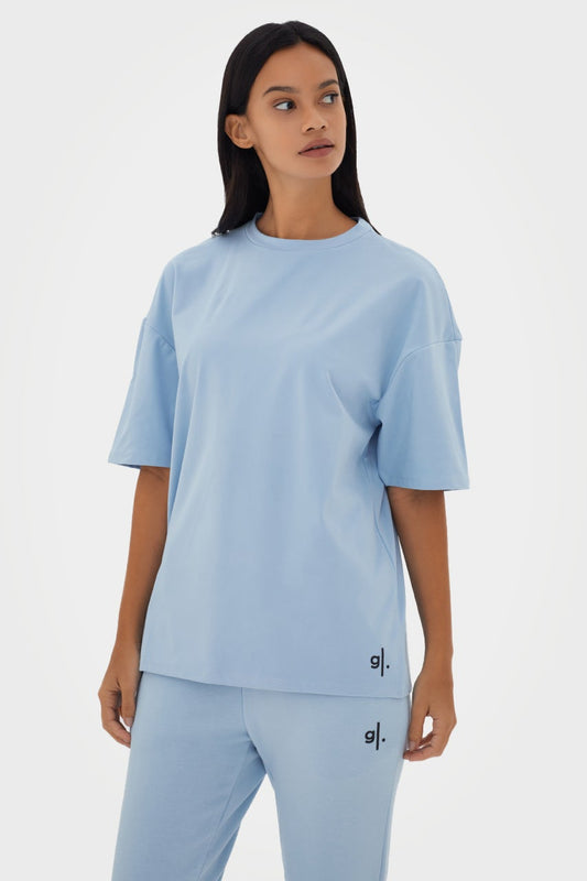 T-shirt oversize pour femmes, écoresponsable et adapté à toutes les morphologies