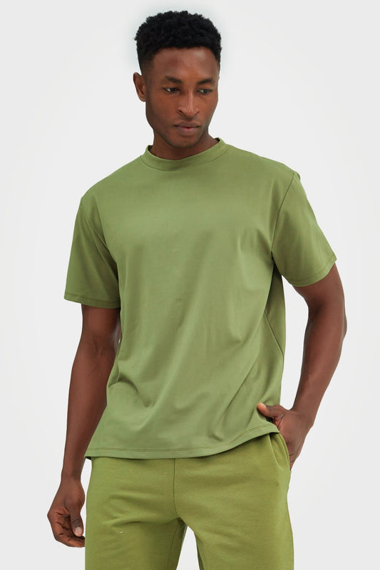 T-shirt éco-responsable pour homme, coupe classique