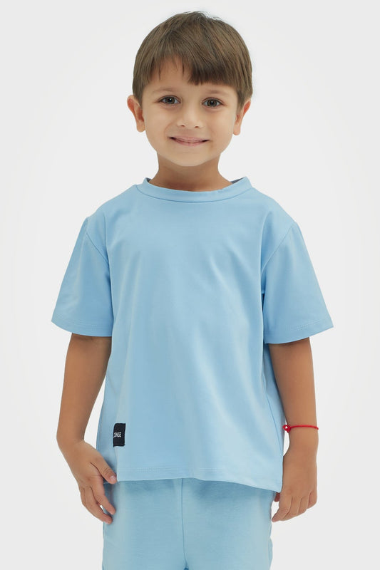 T-shirt garçon coupe classique écoresponsable