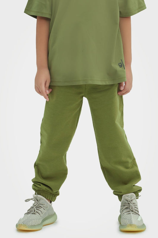 Pantalon de jogging pour garçon en bambou biologique