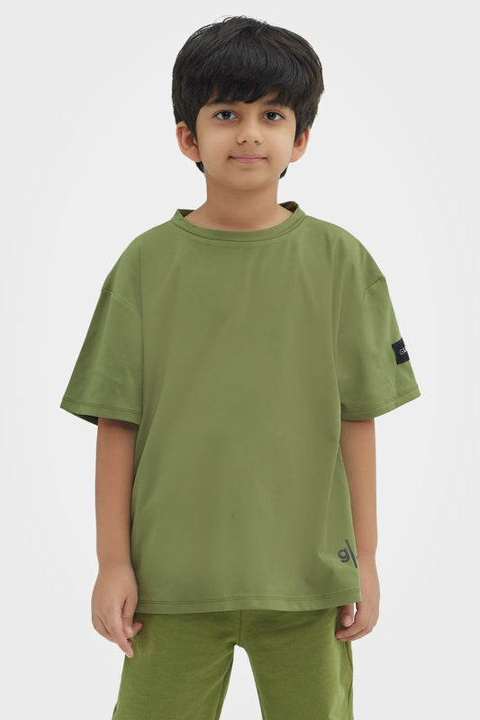 T-shirt oversize écoresponsable pour garçons