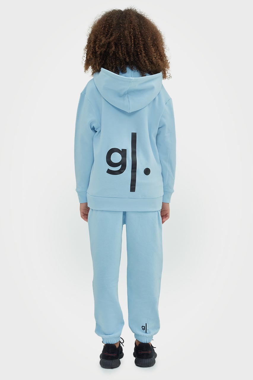 Sweat à capuche zippé en bambou bio pour filles