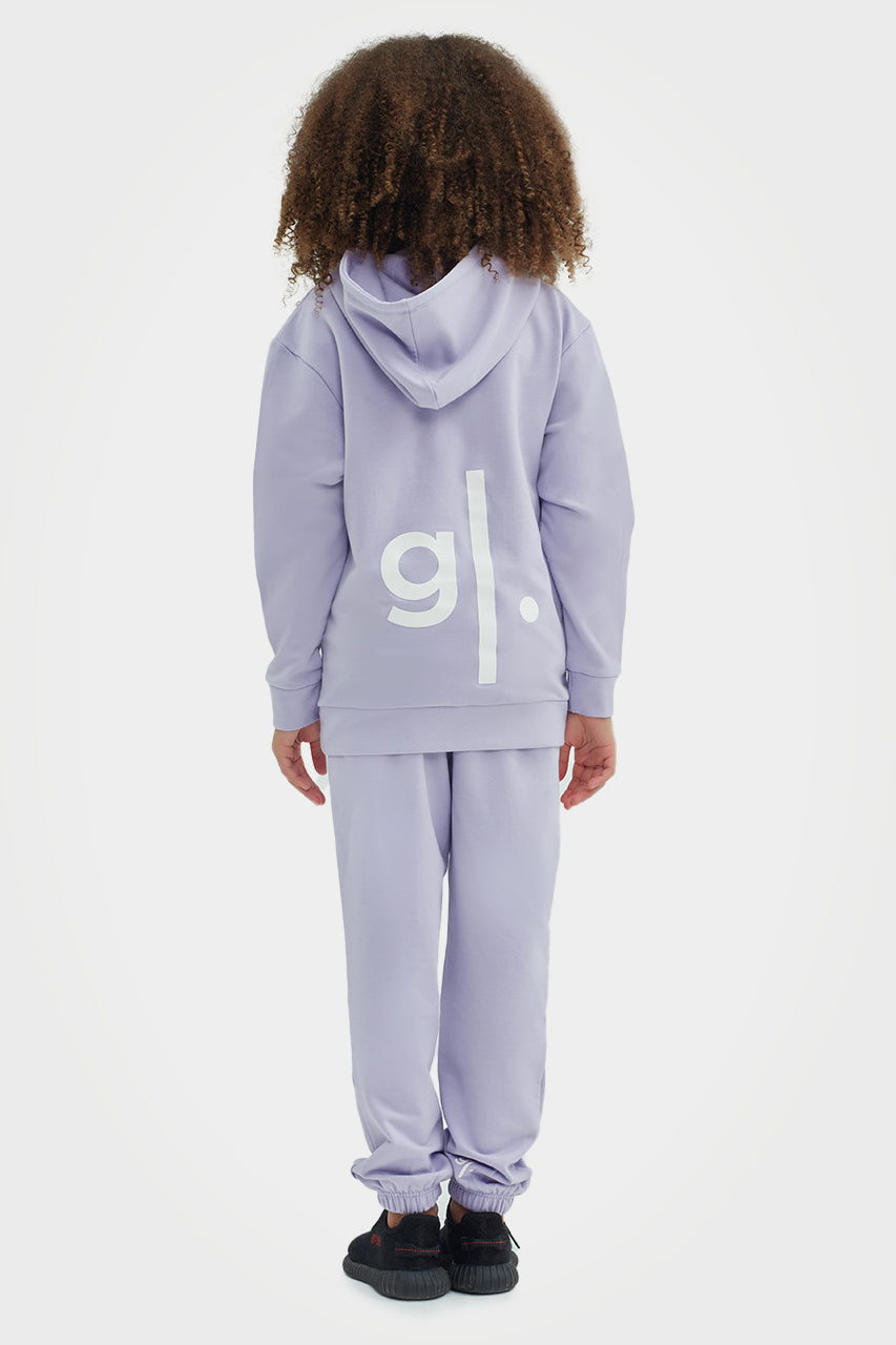 Sweat à capuche zippé en bambou bio pour filles