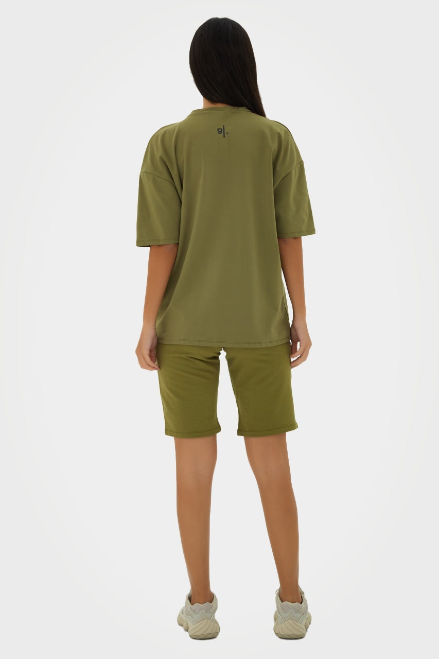 T-shirt oversize pour femmes, écoresponsable et adapté à toutes les morphologies