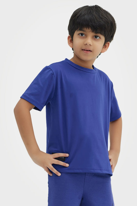 T-shirt garçon coupe classique écoresponsable