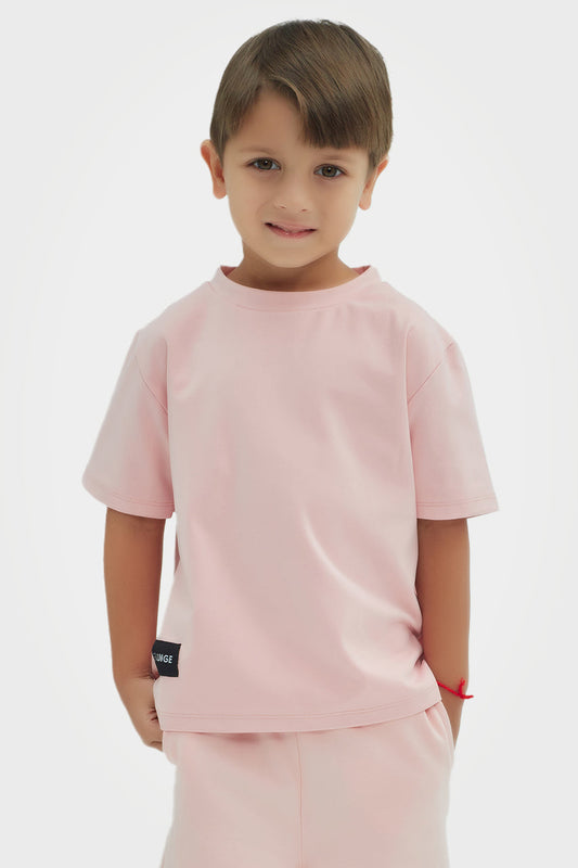 T-shirt garçon coupe classique écoresponsable