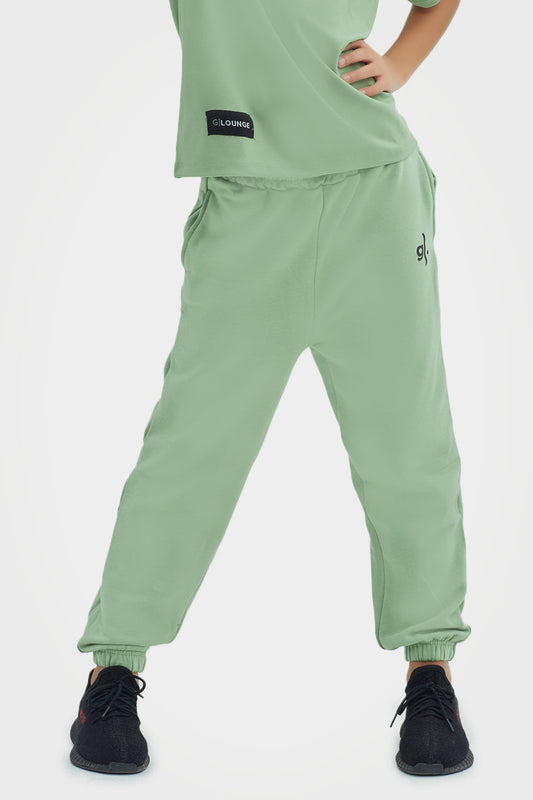 Pantalon de jogging pour filles en bambou bio