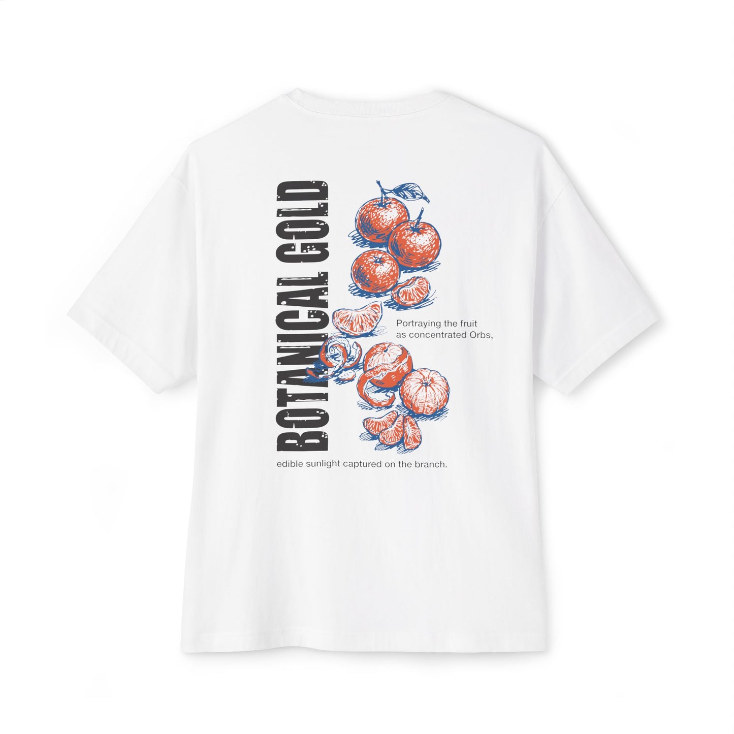 'Breathing Slow' Floral Graphic Oversized T-Shirt