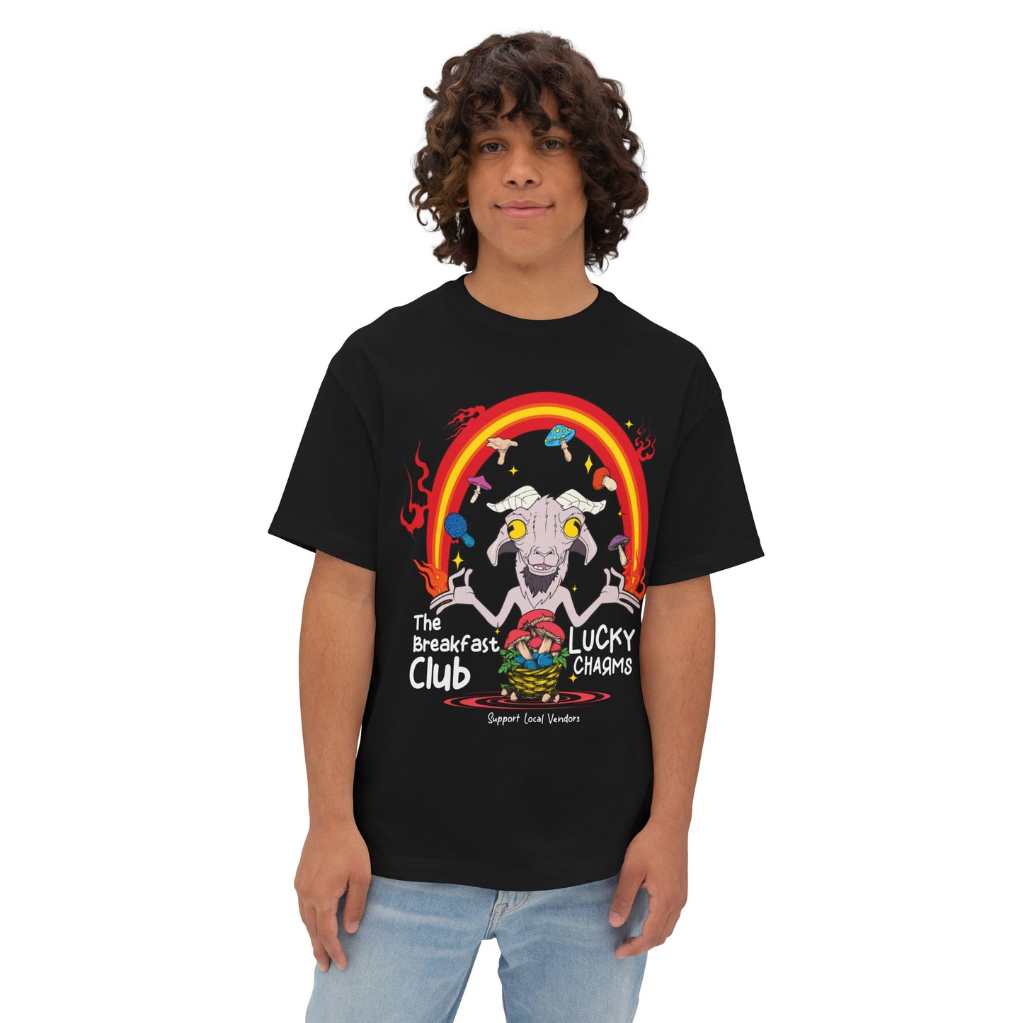 Copy of Lucky Charms Goat Tee — The Breakfast Club Graphic T-Shirt
