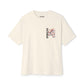 'Breathing Slow' Floral Graphic Oversized T-Shirt