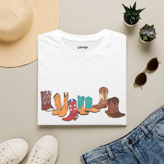 Cowboy Boots Graphic T-Shirt