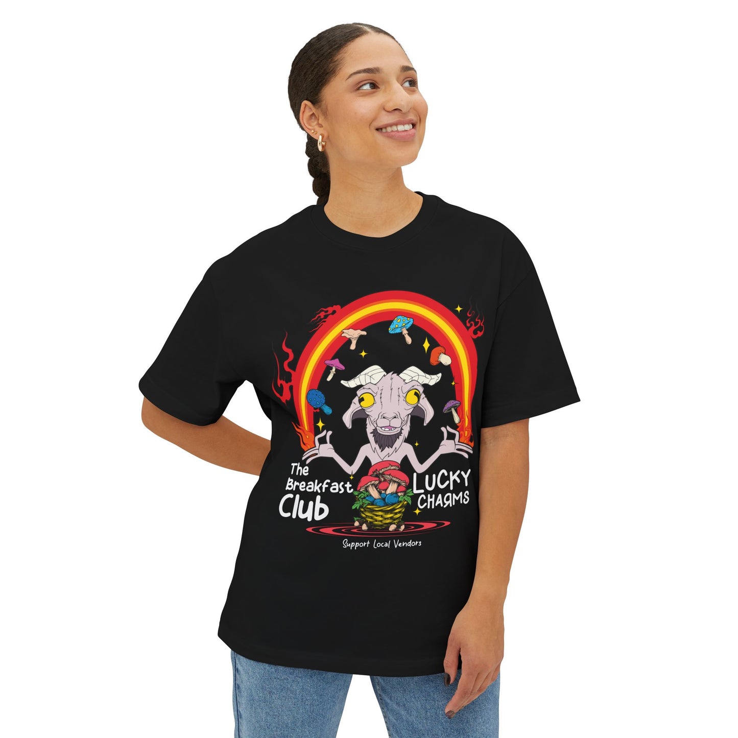 Copy of Lucky Charms Goat Tee — The Breakfast Club Graphic T-Shirt