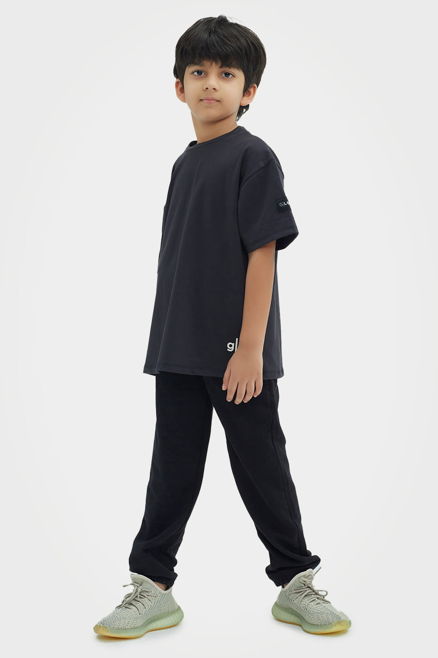 Pantalon de jogging pour garçon en bambou biologique