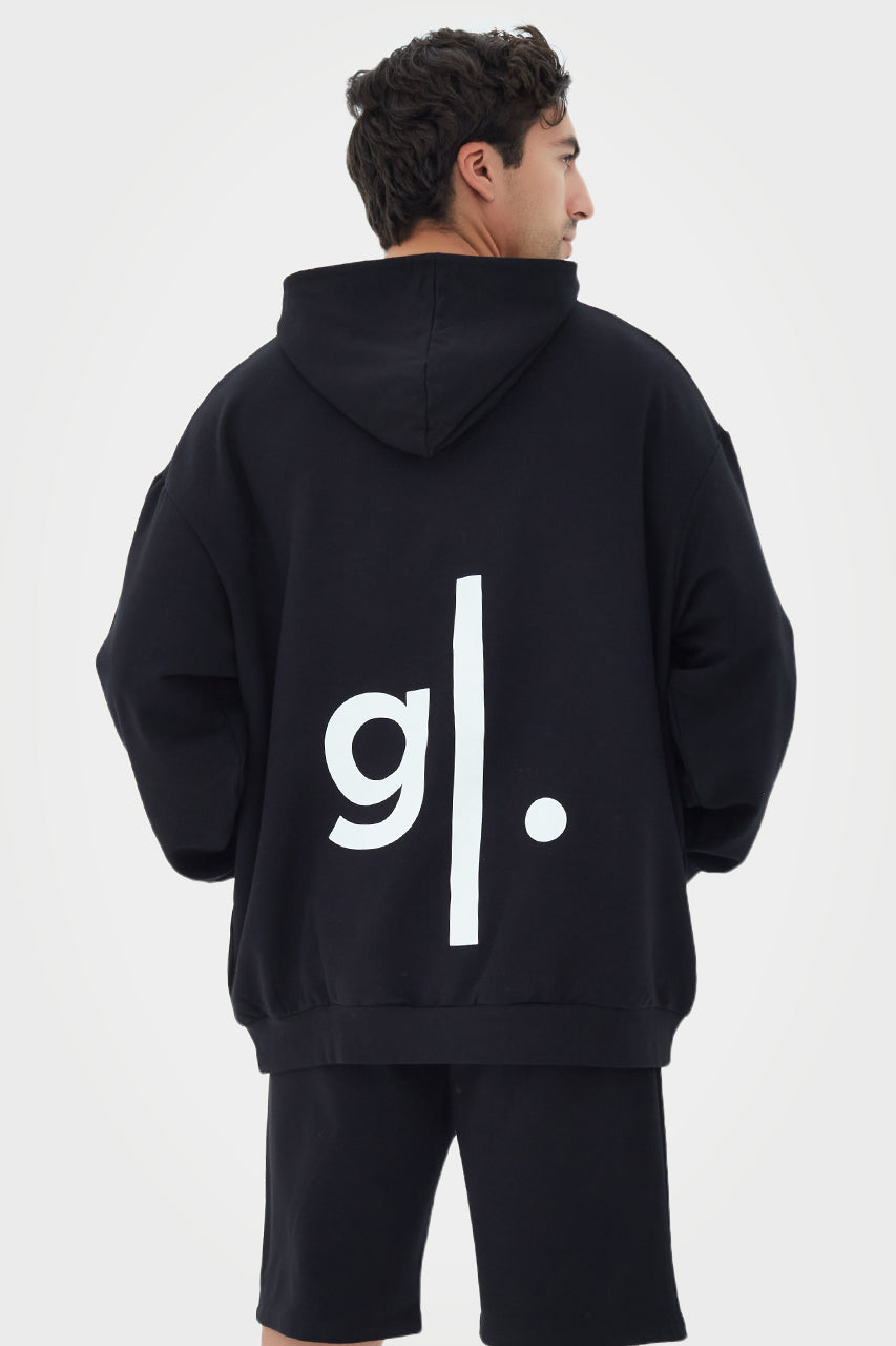Sweat à capuche oversize pour homme en bambou bio