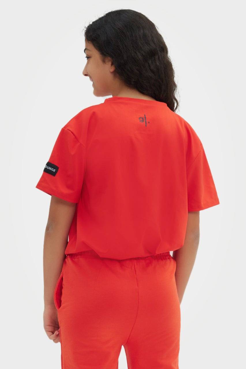 T-shirt oversize écoresponsable pour filles