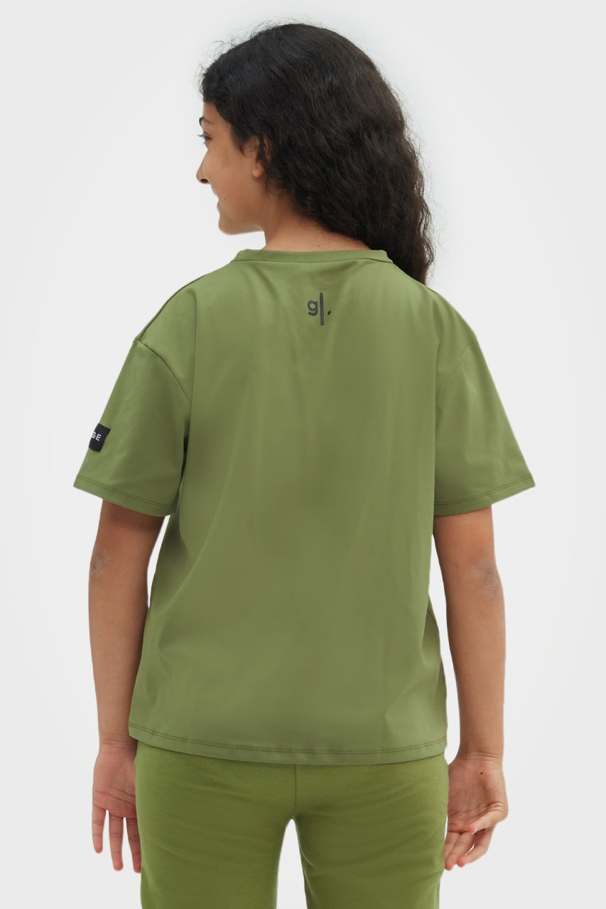 T-shirt oversize écoresponsable pour filles