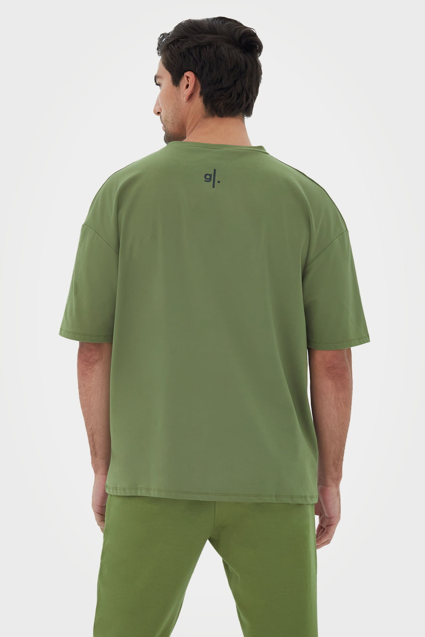 T-shirt oversize pour homme, écoresponsable et adapté à tous les corps