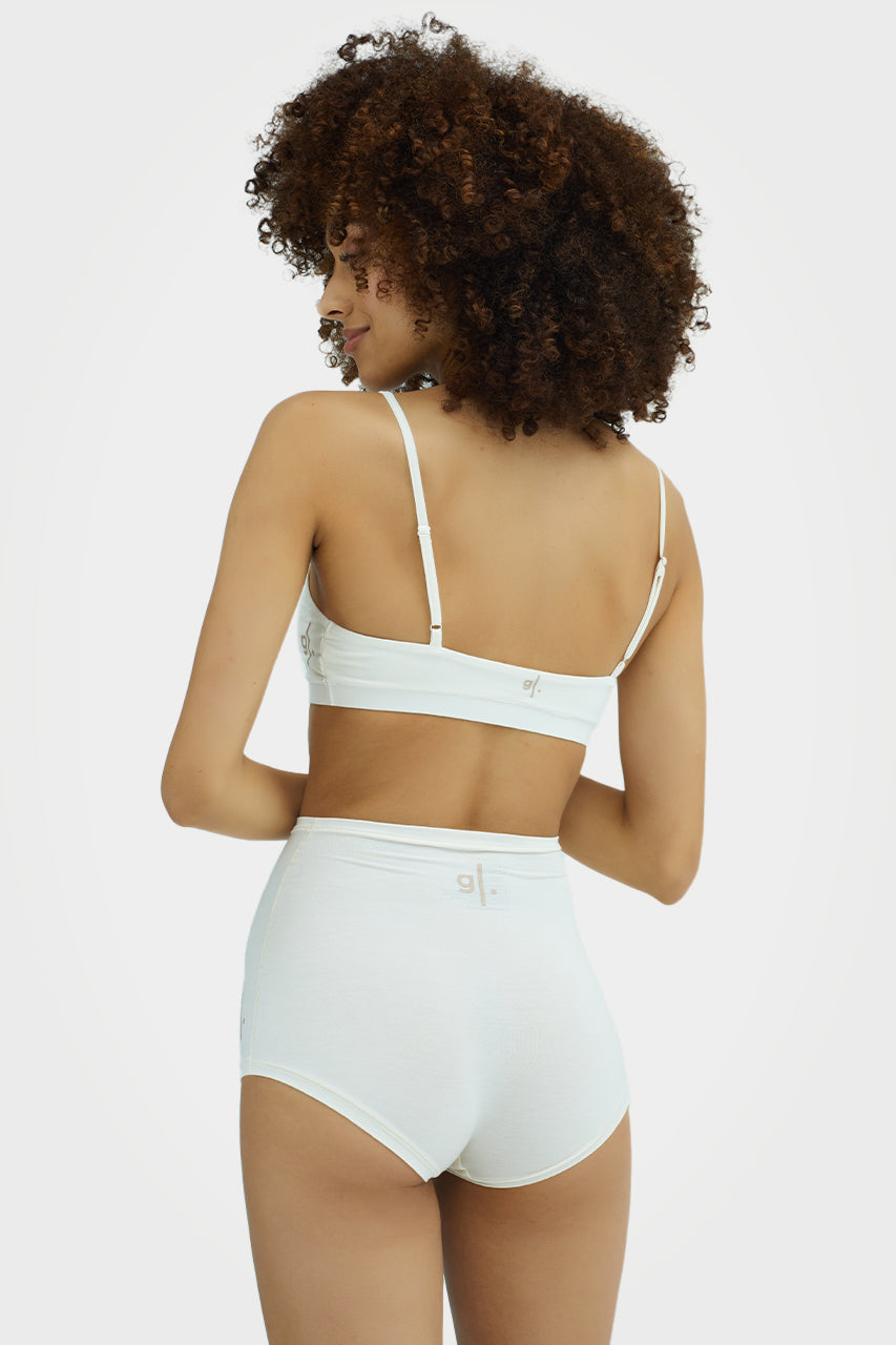 Culotte taille haute en bambou bio pour femme