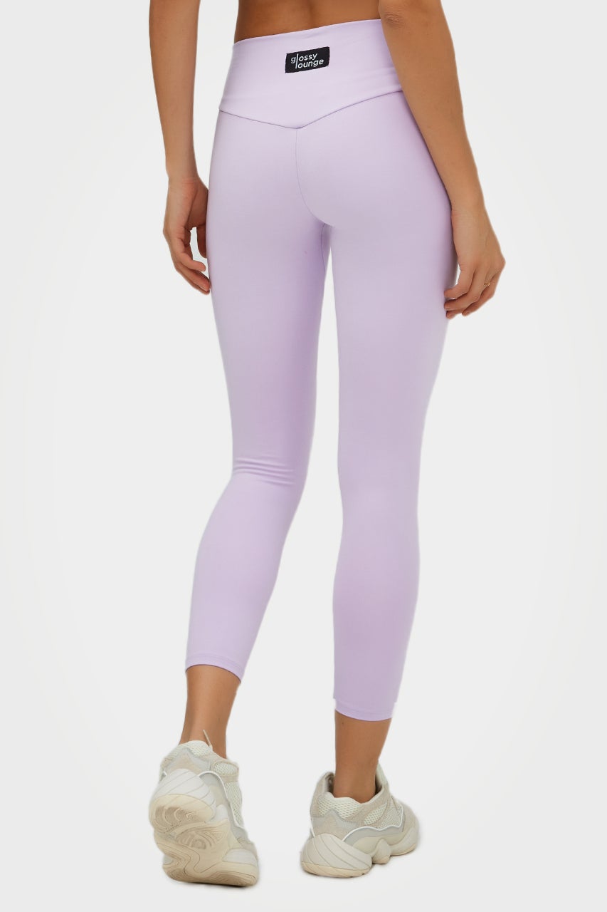 Leggings longs et éco-responsables pour femmes, taille basse, GL.