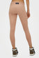 Leggings longs et éco-responsables pour femmes, taille basse, GL.