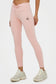 Leggings longs et éco-responsables pour femmes, taille basse, GL.
