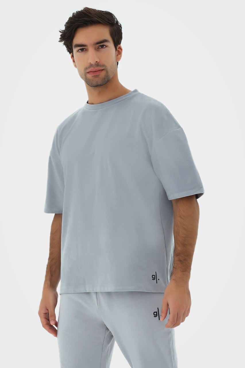 T-shirt oversize pour homme, écoresponsable et adapté à tous les corps