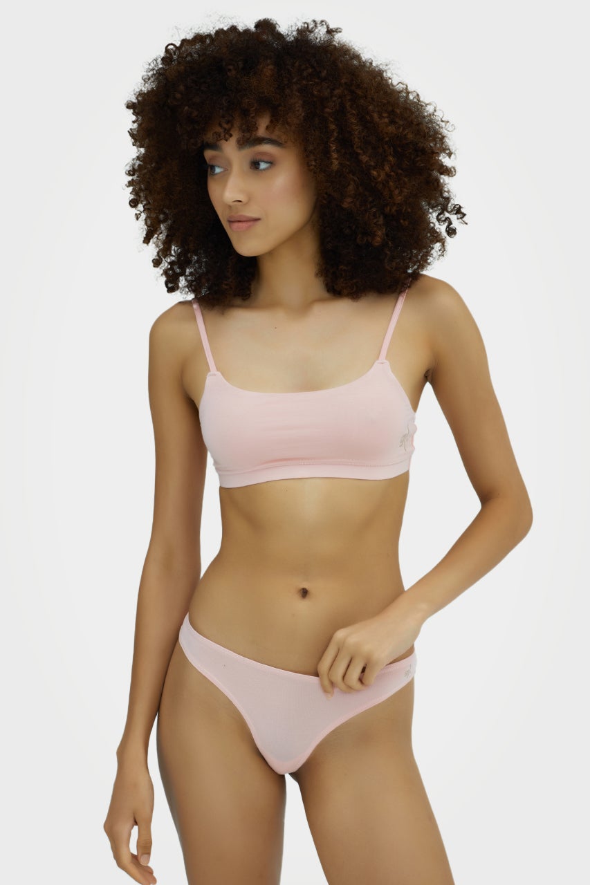 Soutien-gorge souple en bambou biologique pour femme