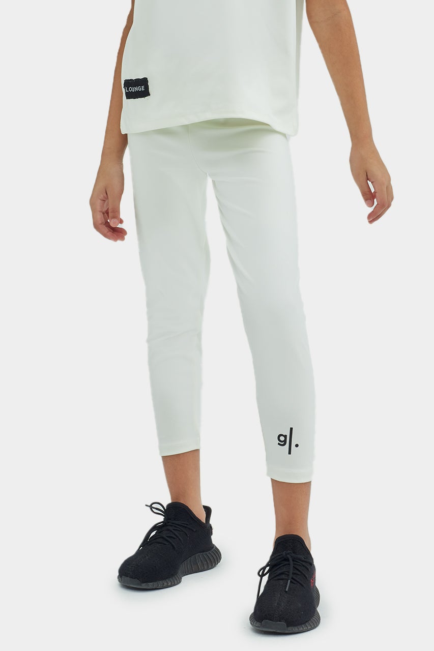 Leggings longs et durables à taille haute pour filles