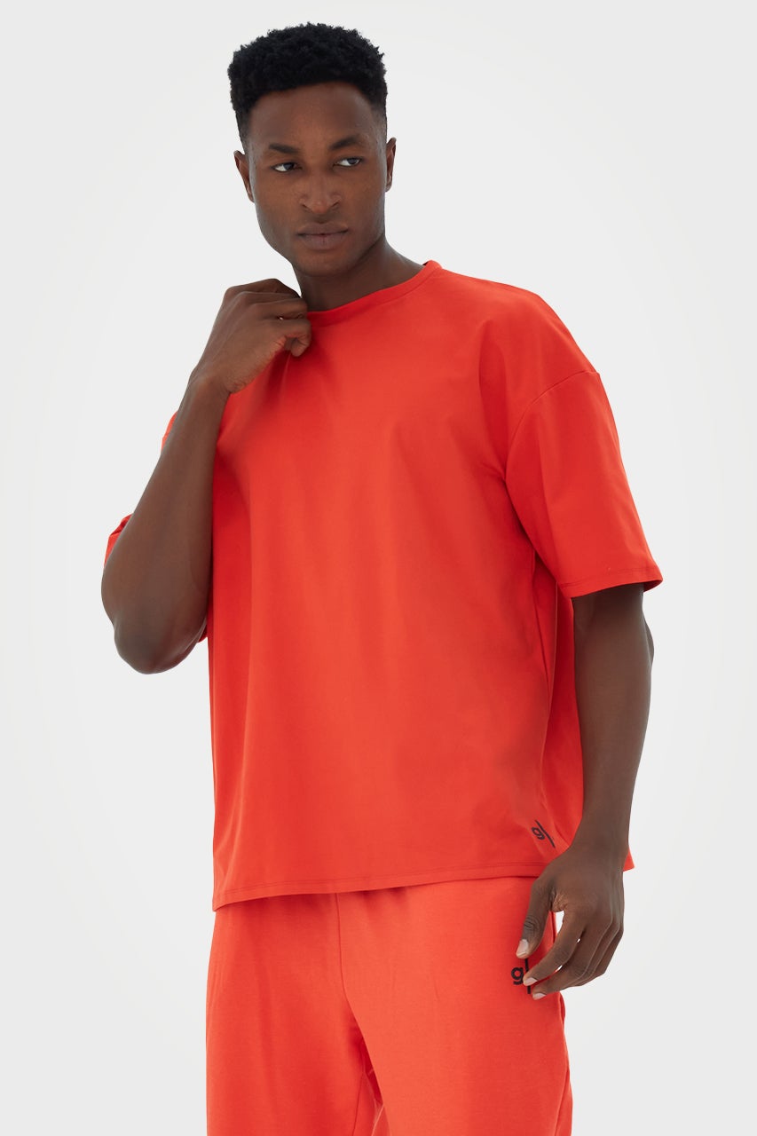 T-shirt oversize pour homme, écoresponsable et adapté à tous les corps