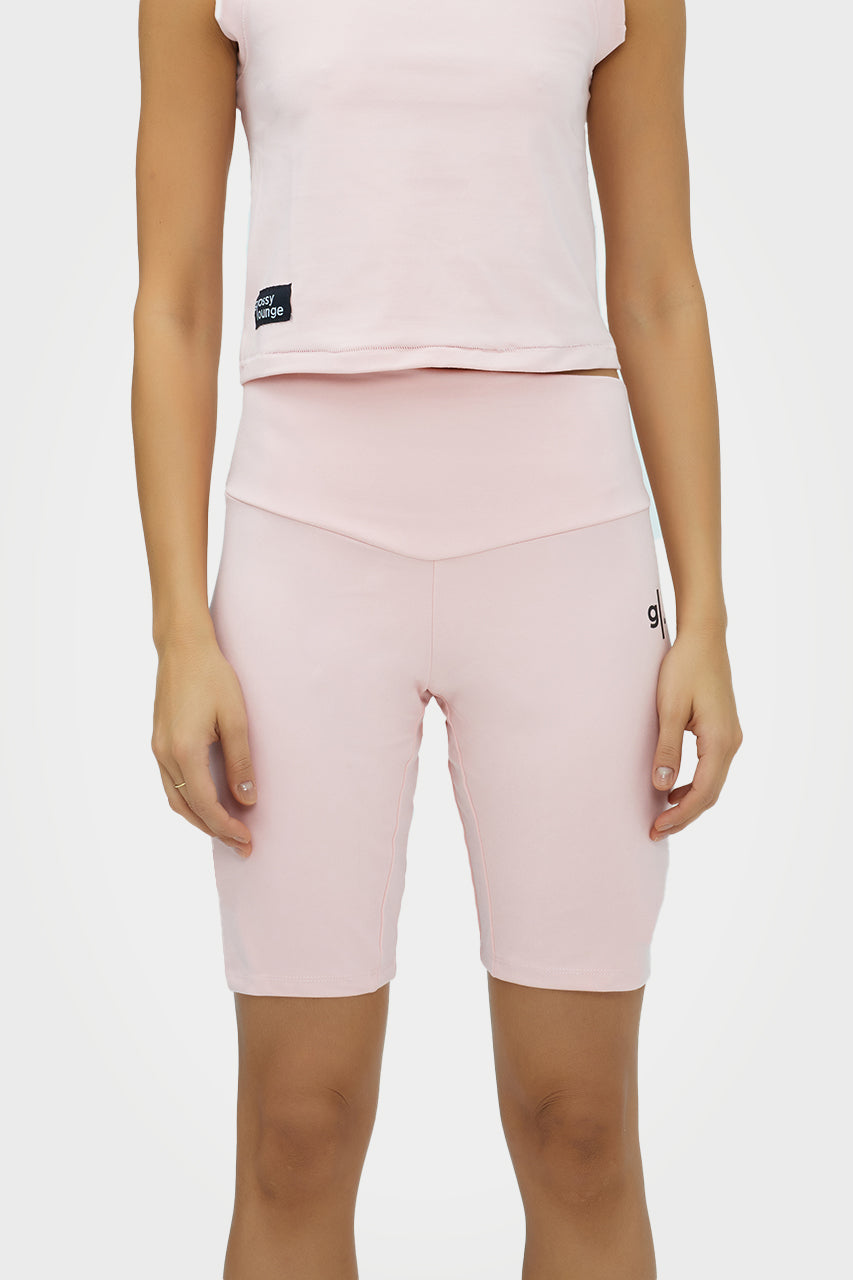 Short cycliste taille haute écoresponsable pour femmes