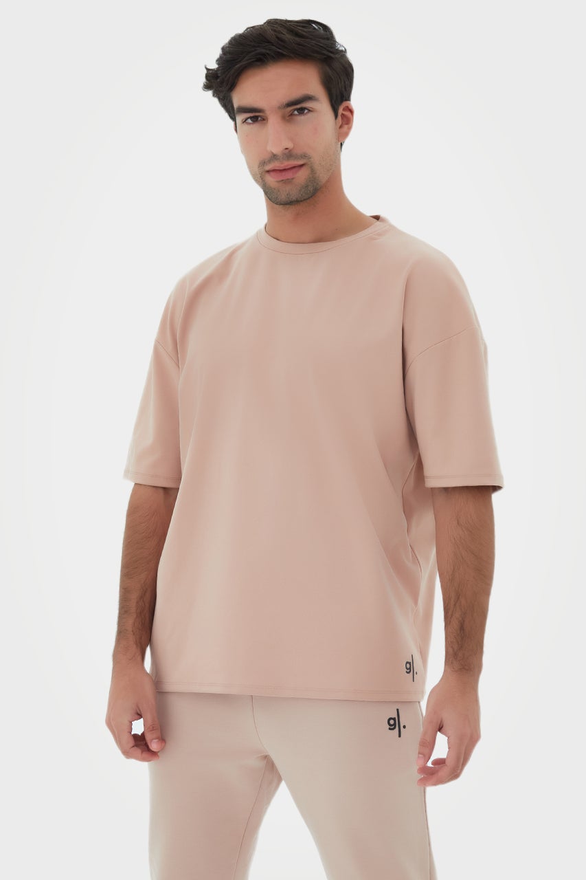 T-shirt oversize pour homme, écoresponsable et adapté à tous les corps