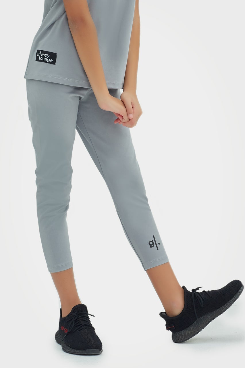 Leggings longs et durables à taille haute pour filles