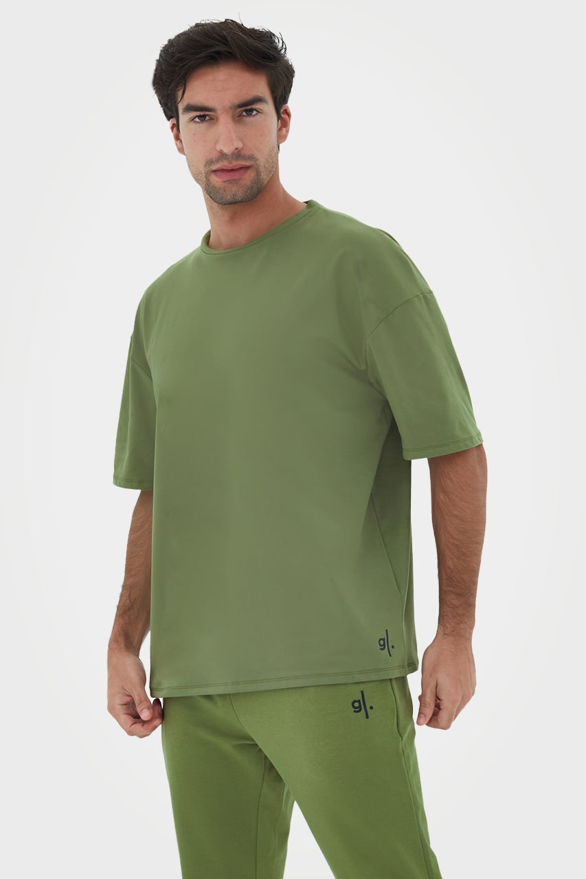 T-shirt oversize pour homme, écoresponsable et adapté à tous les corps