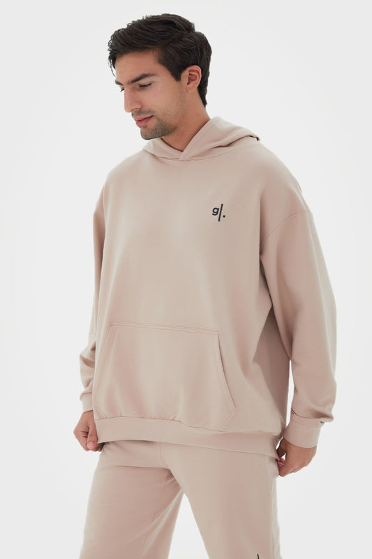 Sweat à capuche oversize pour homme en bambou bio