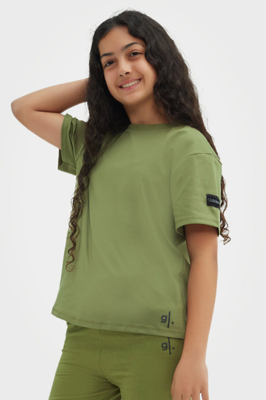 T-shirt oversize écoresponsable pour filles
