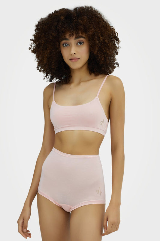 Culotte taille haute en bambou bio pour femme