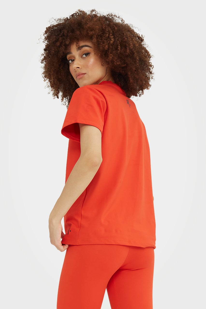 T-shirt éco-responsable pour femme, coupe classique