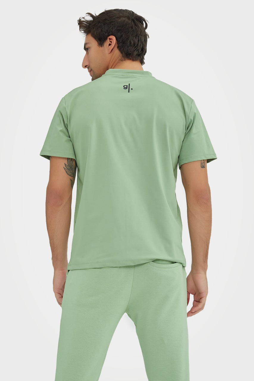 T-shirt éco-responsable pour homme, coupe classique