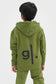 Sweat à capuche zippé confortable en bambou biologique pour garçons