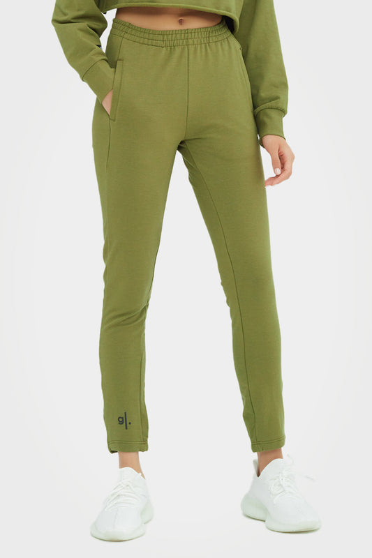 Pantalon de jogging moulant en bambou bio pour femmes