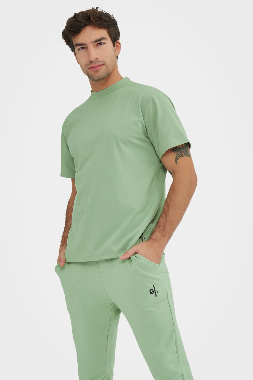 T-shirt éco-responsable pour homme, coupe classique